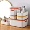Schreibtisch-Aufbewahrungsbox für Kleinigkeiten mit Deckel, Kleiderschrank, Kleiderschublade, Aufbewahrungskorb aus Kunststoff, Behälter-Organizer für Kosmetika und kleine Dinge