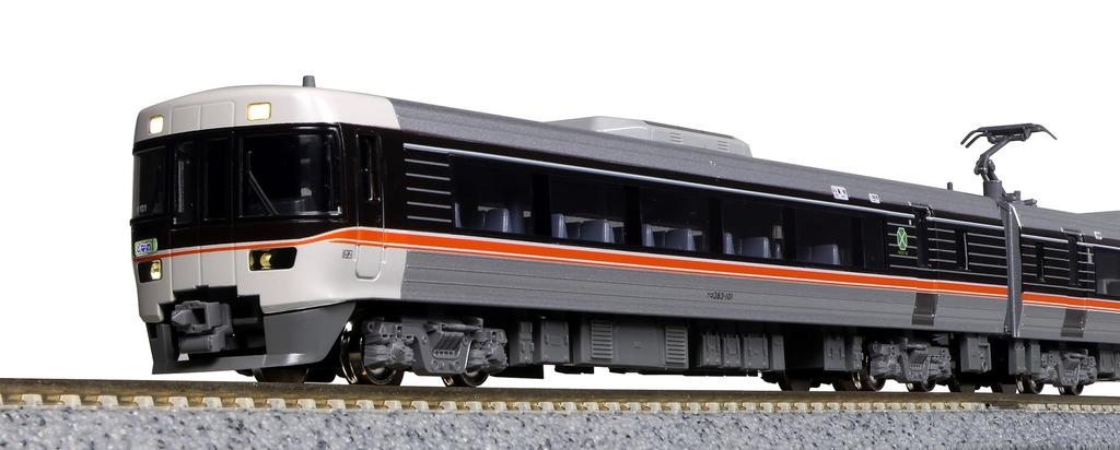 KATO N Gauge 383 Series Shinano Set Railway Model Train 4-car Add-on 10-1782