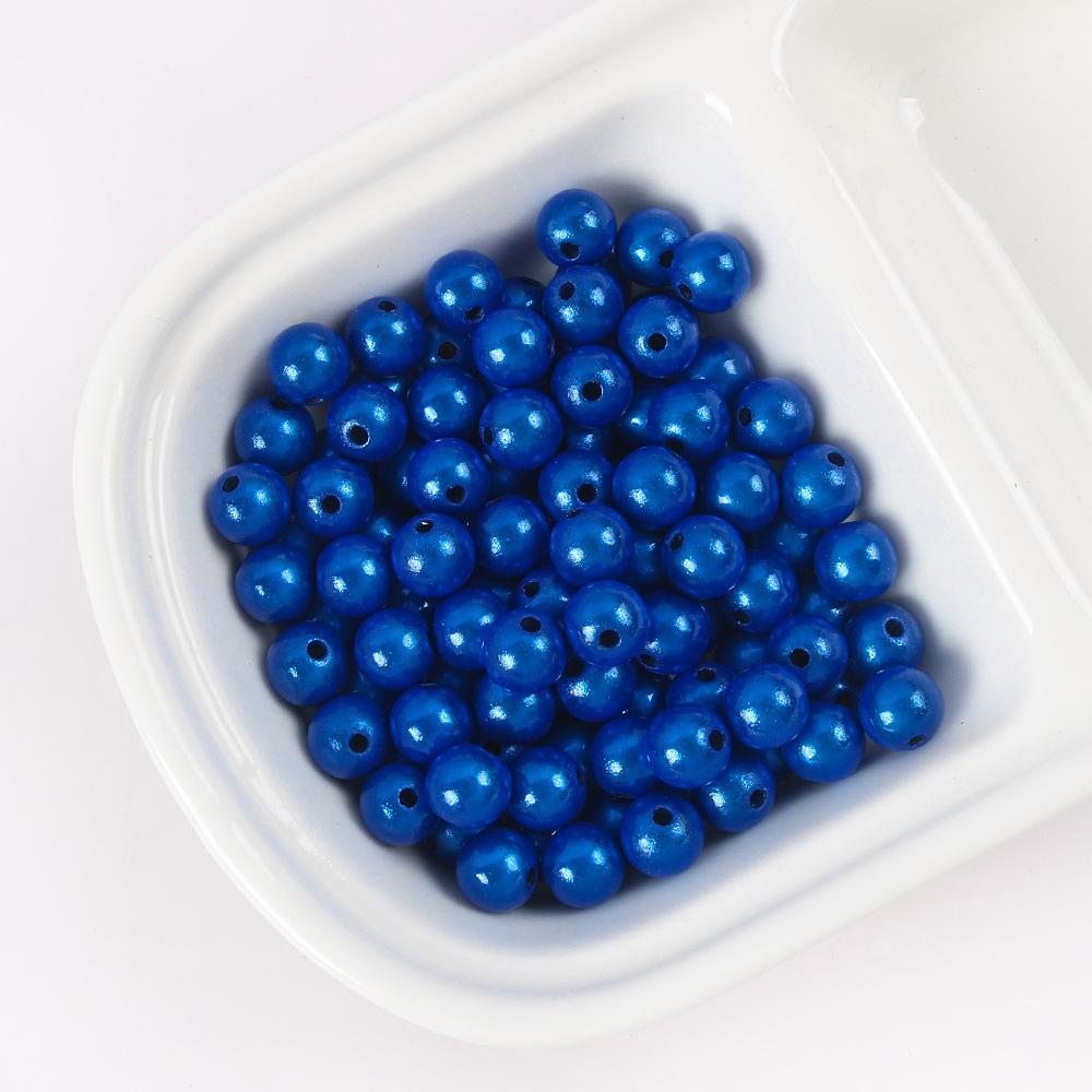 Color Dream Reflective Laser Acrylic Round Beads Diy Bracelet Necklace Accessories Handmade Jewelry Materials