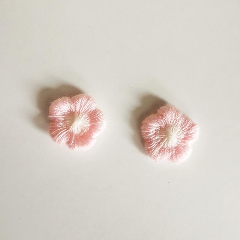 

Мини Подсолнух Аксессуары для волос: 1,5 см Милые Желтые, Белые, Розовые, Кремовые Цветы Approx 1.5cm розовый