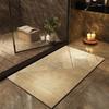 Quick-Dry, Non-Slip Diatomaceous Earth Bathroom Mat - Stylish, Absorbent, Cut-to-Fit, Stain & Wear Resistant