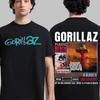 Rocková Kapela Gorillaz Merch Tričko pro Muže Ženy Retro Móda Kreslené Tričko Ležérní Oversized Čistá Bavlna Tričko Street Wear