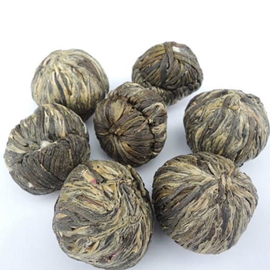 Wedding Gift Handmade Healthy Chinese Artistic Blooming Flower Green Tea Ball