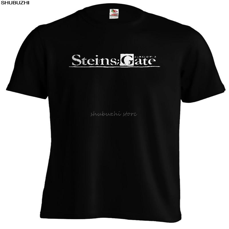 

Steins Gate Future Gadget Laboratory Science Anime T shirt Tee Rintarou Okabe New T Shirts Funny Tops Tee New Funny Tops sbz4529 S