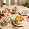 Stampo Fiore 3D Silicone Facile Rilascio Fai da Te Cioccolatini Fatti a Mano Mousse Torta Budino Candele Sapone Articoli da Cucina Decorazione