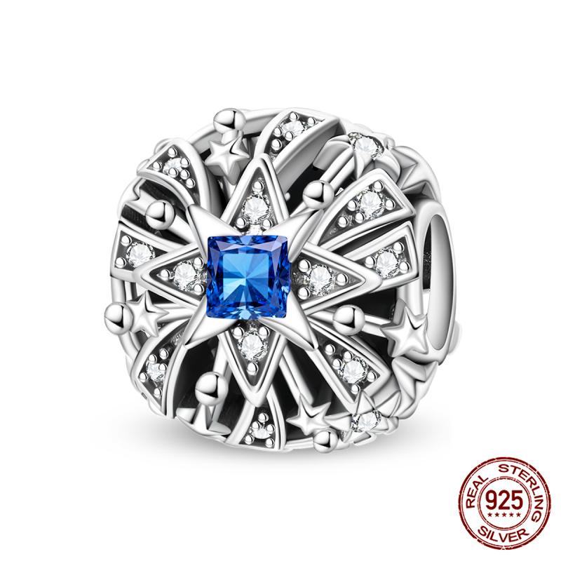 New In Original Charms Copper Love Glow-In-The-Dark Charms Beads Fits 3Mm Original Bracelet For Women Diy Fine Jewelry Gifts