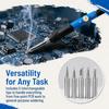 8/10/15Pcs Adjustable Temperature Soldering Iron Kit Anti-slip Soldering Iron Pen  DIY