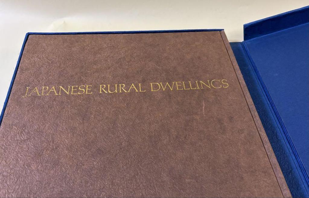 [USED] Junkichi Mukai Art Collection Japanese Folk Houses Hoikusha Japanese Art Luxury Large Art Book Rare Old Book