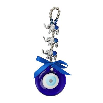Adorno Colgante de Ojo Fortuna Suerte Lindo Colores Brillantes Resina Duradera Adorno de Ojo Azul para Coche