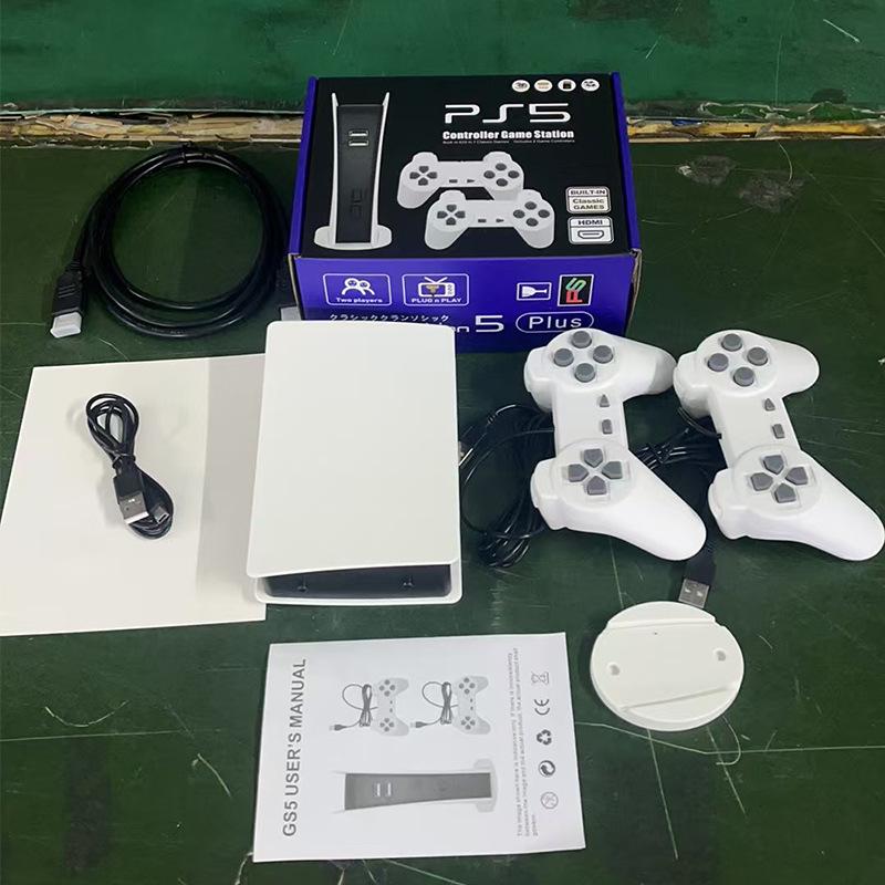 Classic Retro HD TV Game Console with Dual Wireless/Wired Controllers - King of Fighters Edition