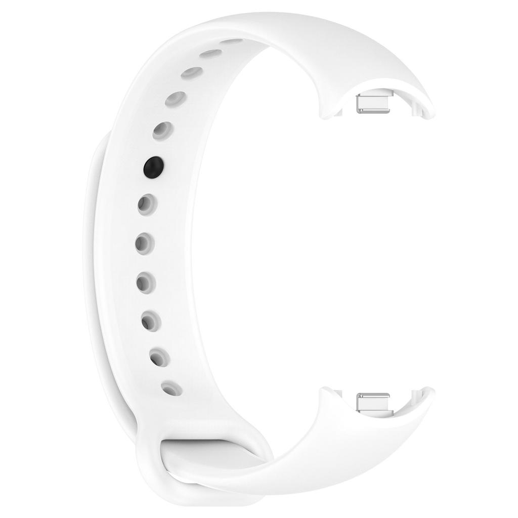 Silicone Strap for Xiaomi Mi Band 9 8 Strap NFC Sport Metal-plug Rubber Bracelet Wristband For Xiaomi Smart Band 8 Accessories
