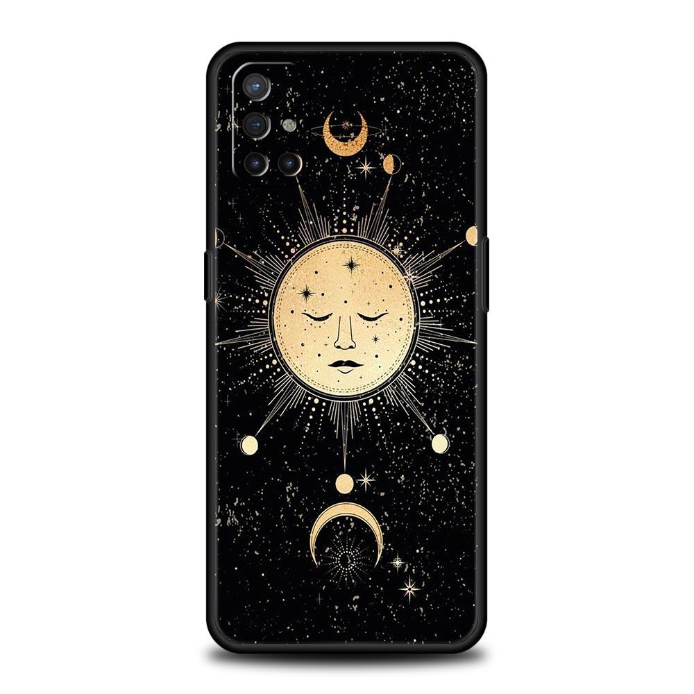 moon Tarot cat Aesthetic Phone Case For OnePlus 10 9 Pro 9T 10R 9R 9RT 8T 8 7 6T 7T Nord 2T CE 2 5G N200 N10 N100 Silicone Cover