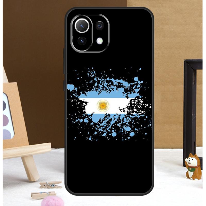 Argentina Flag Case For POCO X6 Pro M6 X5 X3 Pro M5s F3 F5 Xiaomi 14 13 Ultra 12 Lite 11T 12T 13T Pro Cover