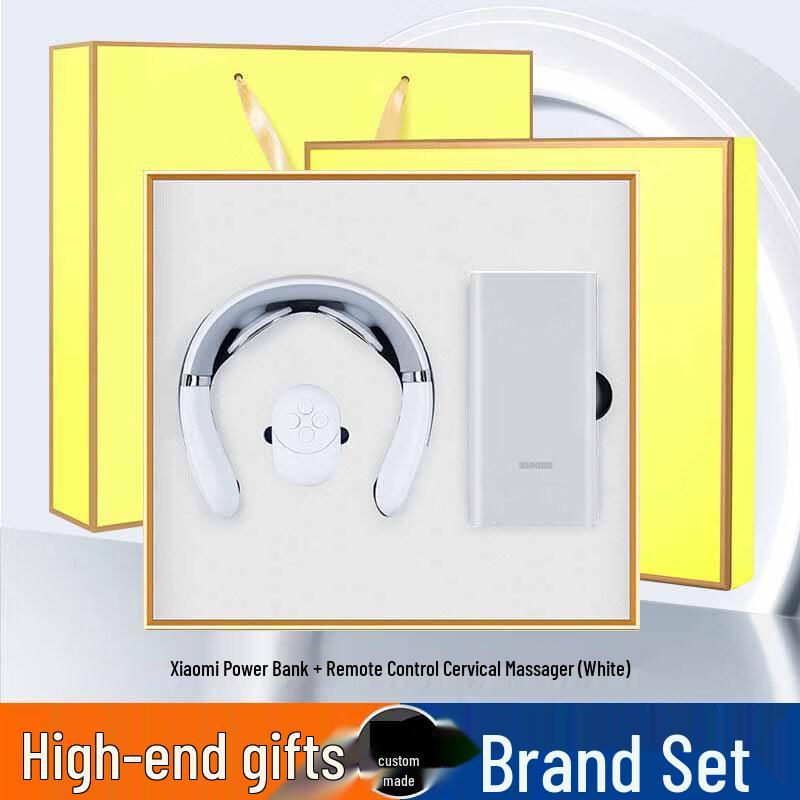 Smart Neck Massager & Power Bank Gift Set