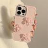 3D Pearl Lace Flower iPhone 17/15pro Max/13/11 Drop-Proof Case