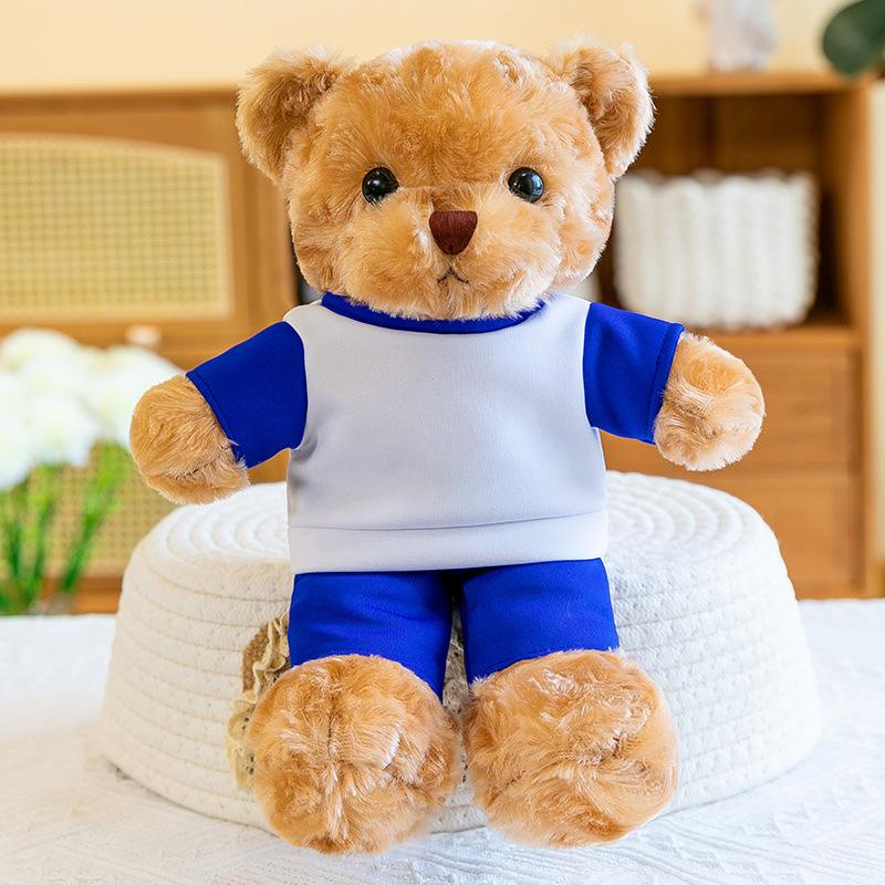 Junior High School Graduation Campus Uniform Bear Plush Toy Logo Graduation Season Student Gift Ragdoll Doll Gift