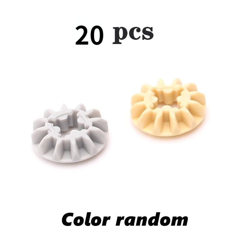 MOC Gear Series Gear Rotating Platform Gear Rack and Gear Differential High-tech Parts Small Particles Building Blocks Toys