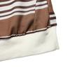 Womens Oversized Retro Striped Polo Collar Sweatshirt Fall Winter 2026 Loose Fit Long Sleeve Casual Top
