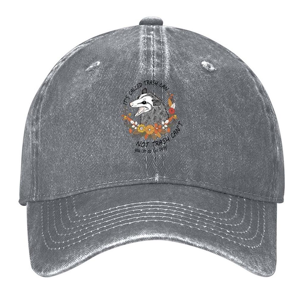 Its Called Trash Can Not Trash Cant Opossum Lovers Baseball Cap Custom Caps Designer Hat Custom Hat Hip Hop Unisexs Caps Womens