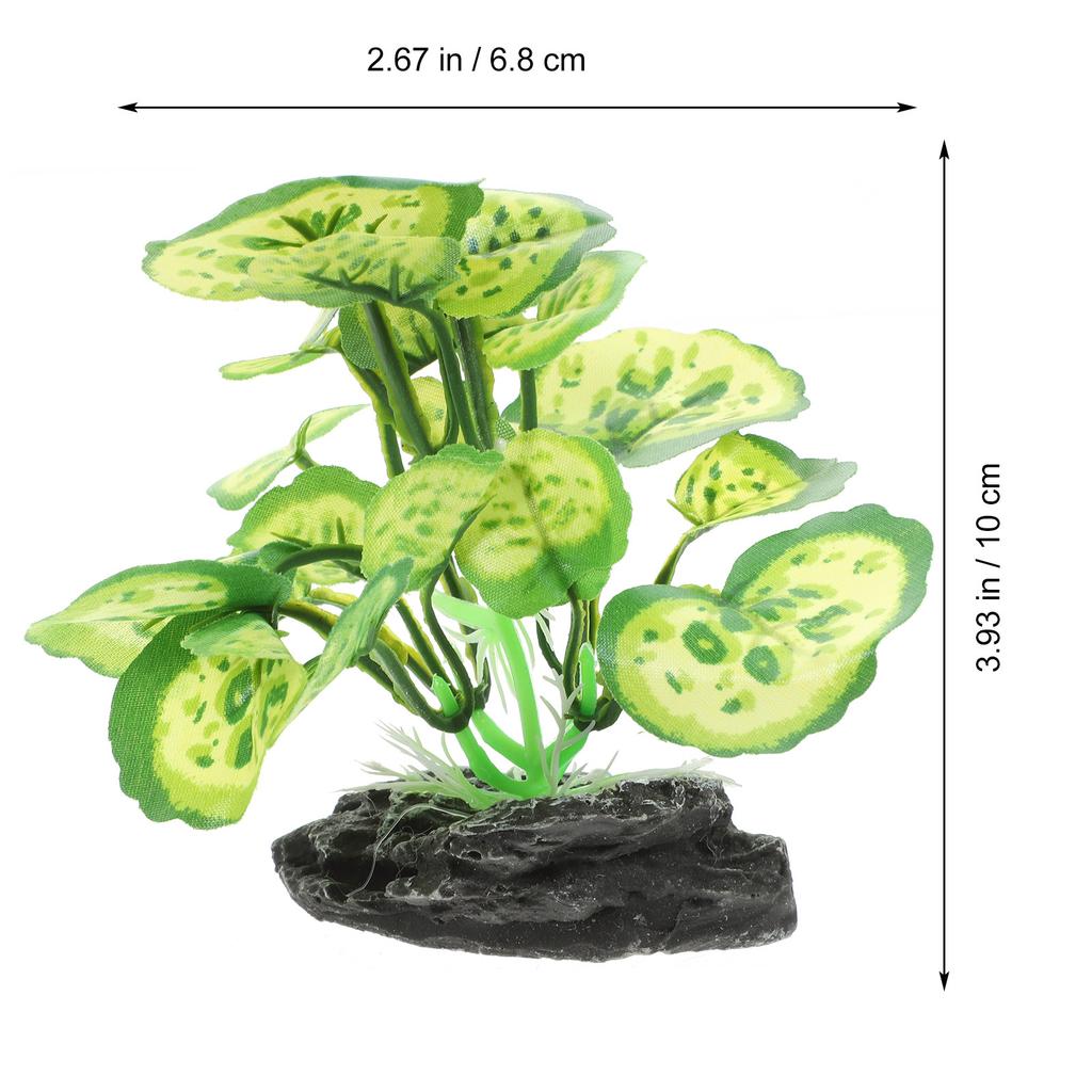 Premium Realistic Aquarium Plants Plastic Fish Tank Decoration For Fresh Salt Water Small Artificial Plant Ornament