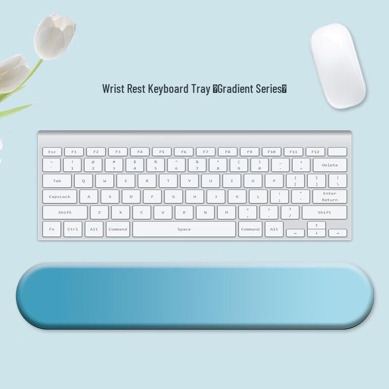 Gradient Mouse & Keyboard Wrist Rest Pad