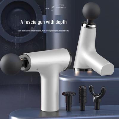 Portable Type-C Rechargeable Fascia Massage Gun CN Plug (adapter Included)