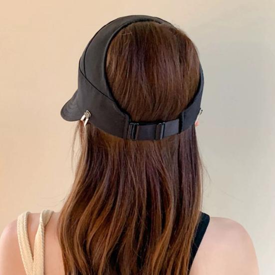 Women Sun Hat Hollow Dome Extended Brim Sun Protection Hat with Large Brim Outdoor Activities Breathable Hat
