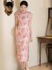 Jinxiu Yifen Se Sleeveless Qipao: Summer 2025 Plus-Size Slimming Dress for Women