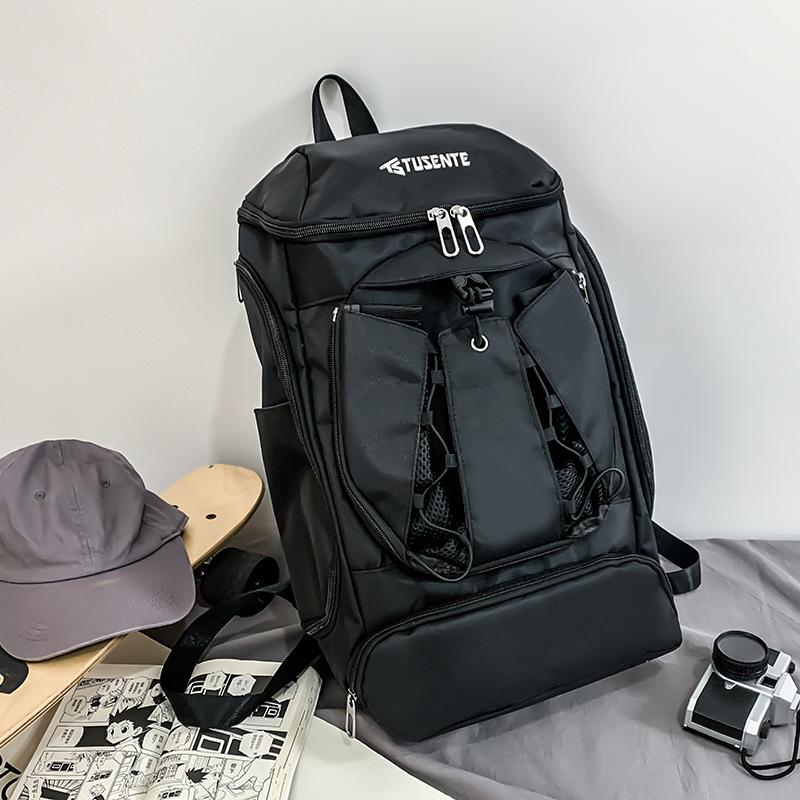 

Студенческий мужской рюкзак для уличного спорта, баскетбольная сумка, женский рюкзак контрастного цвета для учеников средней школы