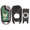 Jingyuqin Flip Remote Smart Car Key For Citroen C3 C4 Cactus Hella For Peugeot 208 301 508 5008 Expert 434MHZ ID46 PCF7941A Chip
