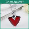 Fate Night Tohsaka Rin Collectors Edition Necklace With Heartshaped Pendant For Fans