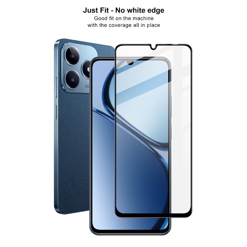 For Realme C63 4G Glass IMAK Full Coverage Tempered Glass Film Pro+ Series