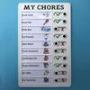 Memo Plastic Board Rv Checklist My Chores Reusable Elder Care Reminder Tool