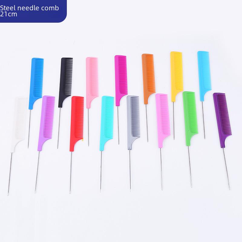 High-Temperature Resistant Steel Needle Tail Comb for Photo Studios