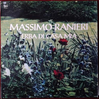 LP Schallplatte MASSIMO RANIERI - Erba Di Casa Mia CGD65411 CGD 1972 Italien Pop Gebraucht