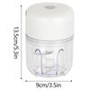 Efficient Electric Food Chopper Vegetable Grinder Household Garlic Press Mashers Quick and Convenient Cooking Aid