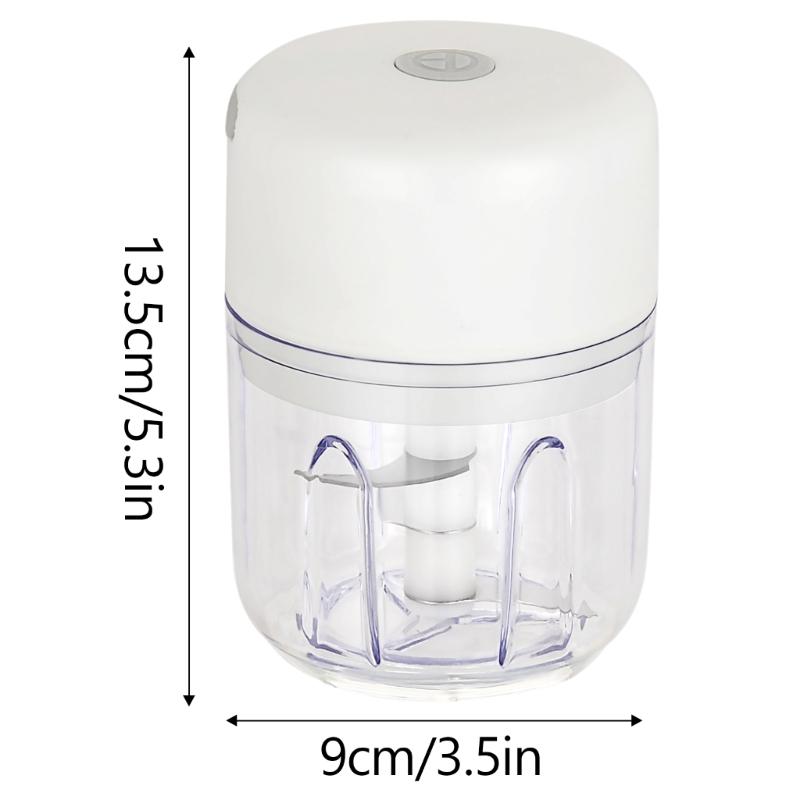 Efficient Electric Food Chopper Vegetable Grinder Household Garlic Press Mashers Quick and Convenient Cooking Aid