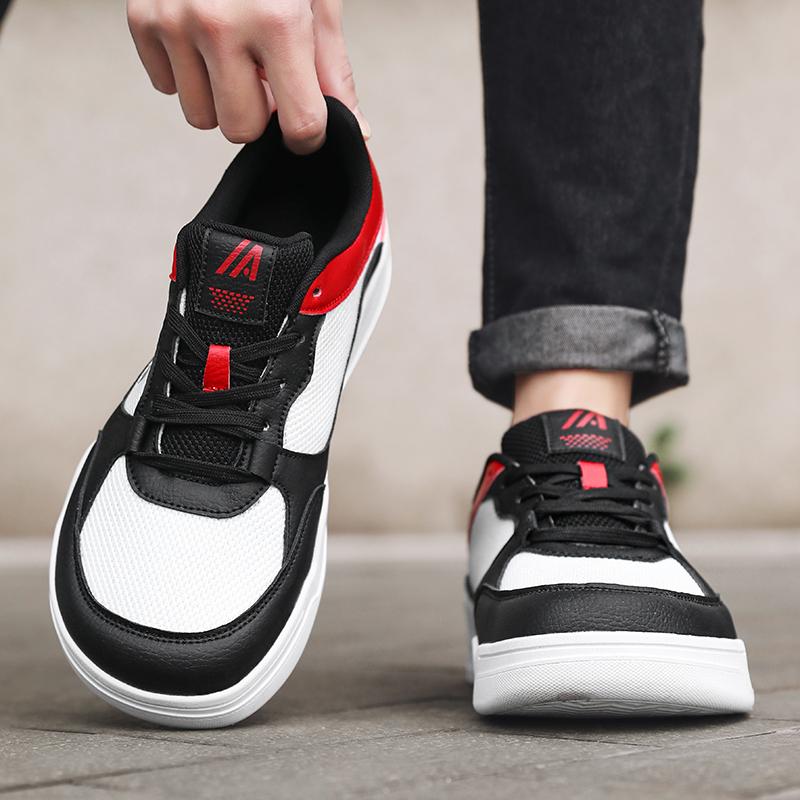 Wide Toe Box Sneakers for Men Breathable Mesh Casual Sports Shoes Plus Size 39-48 Board Shoes Anti-slip Soft Sole