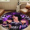 Dark Rhea Wrestler Fashion Round Rug for Livingroom,Bedroom, Palyroom, Chair Rug, Area Rug, Circle Carpet, Large Size Fan Christmas Gift