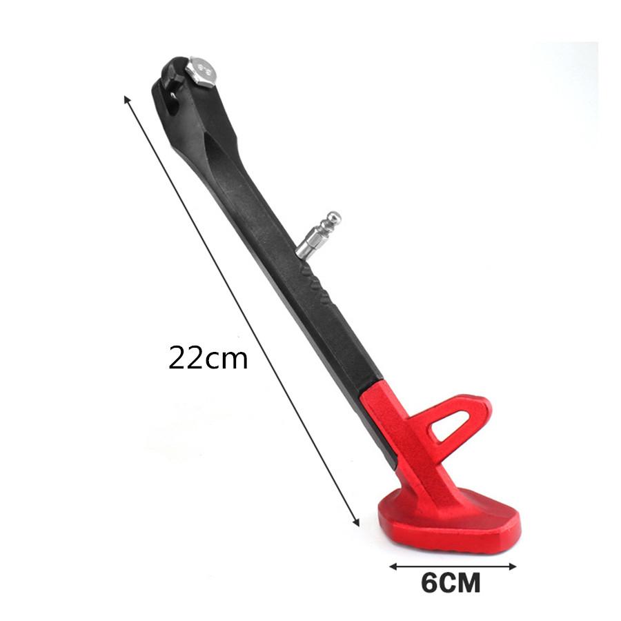 220MM Motorcycle Single Side Stand Leg Kickstand Supporter CNC Aluminum Alloy Universal