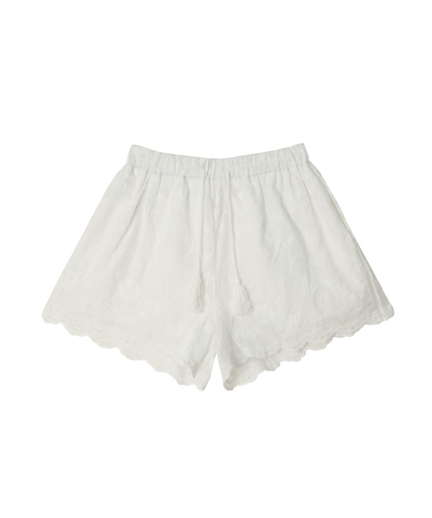 VIKINI VENDER Emily Lace Banding Shorts
