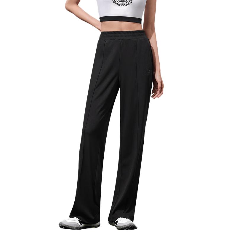 CAMEL Women s Loose Wide-Leg Knit Casual Pants L