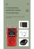 High-End Multi-Band Mini Radio with Bluetooth, Headphone Jack, and Music/Call Functionality