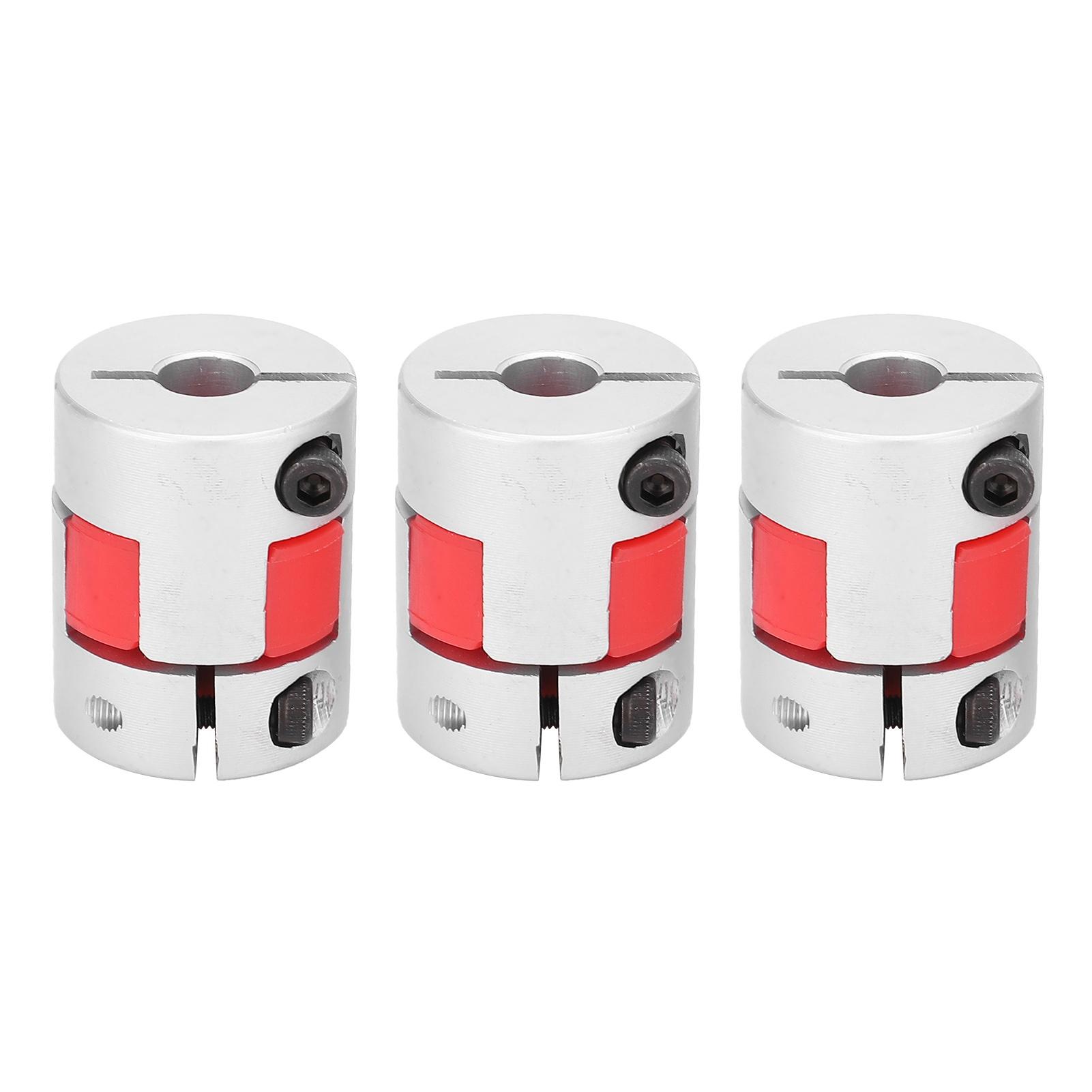 

3Pcs Flexible Coupler Aluminum Alloy Ball Screw Coupling Kit Motor Accessories GMC‑25x30Outer Diameter 25 Length 30 Inner Hole 8-10
