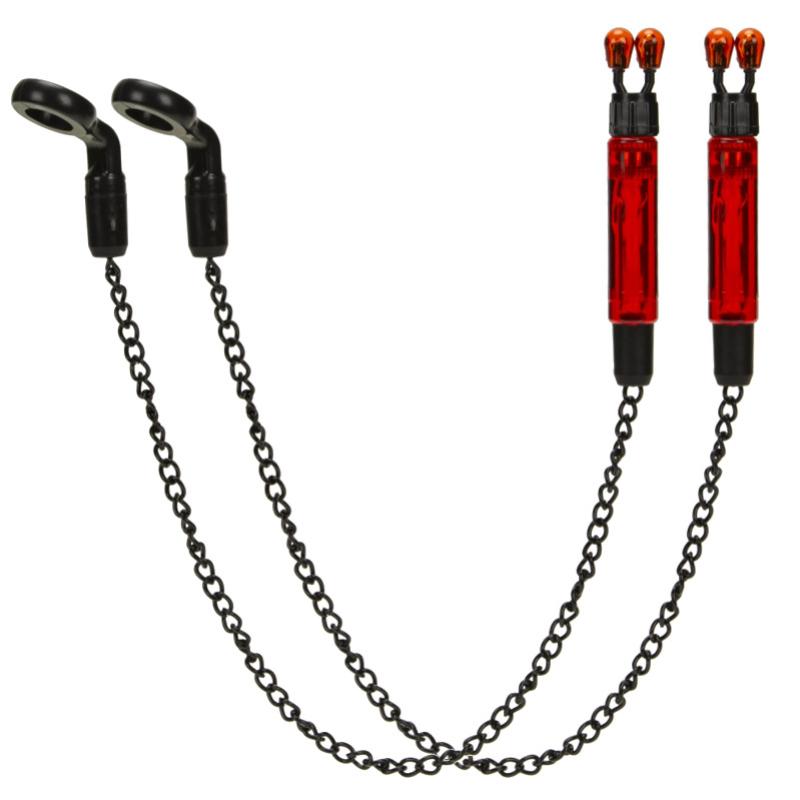 2Pcs Carp Fishing Swingers Drop Off Bobbins With Box For Fishing Alarm Indicator For Fishing Alarms Bite Indicator