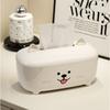 Decorative Facial Tissue Dispenser Cartoon Animal Shape Paper Towel Holder  WC Bathroom