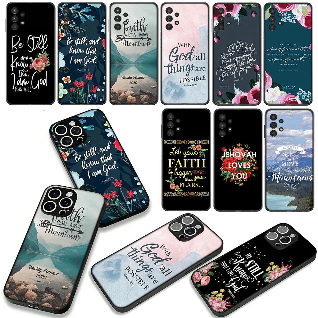Bibelvers Glaube Christliches Case für Motorola Moto Edge 70 60 Fusion 40 NEO 20 Pro G Stylus G56 G96 G71 G73 G52 G41 G42 G50 G51
