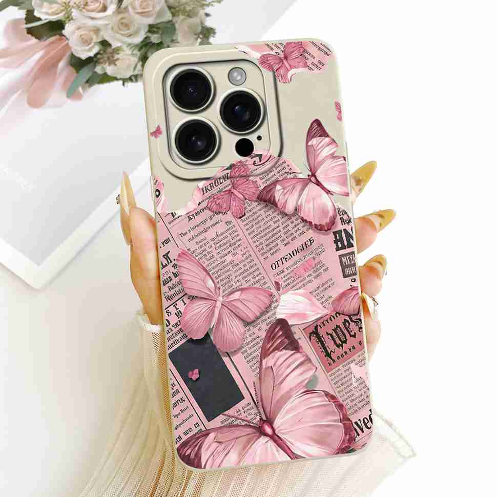 For iPhone 16 Pro 6.3" A3293 A3083 Case Cartoon Simplicity Soft Silicone Back Cover For iPhone 16 PRO A3292 A3294 Phone Cases