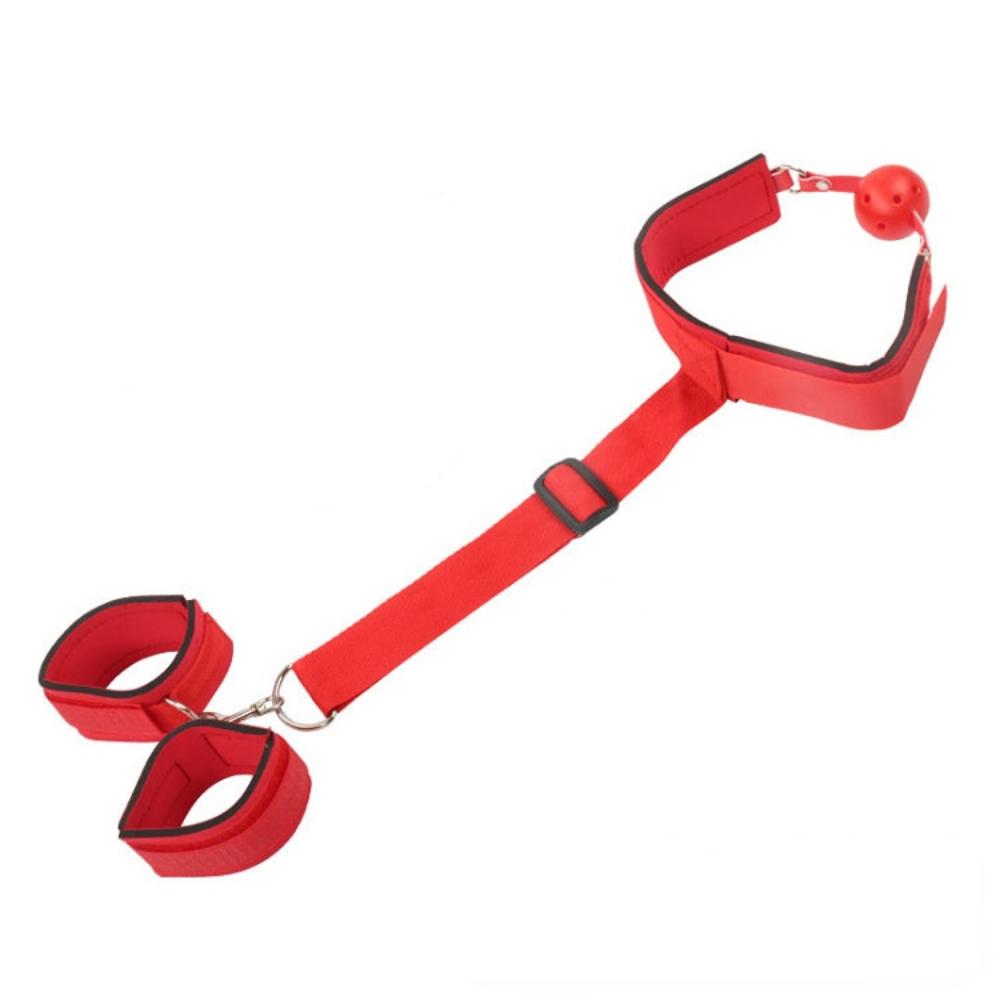 Adult Erotic Toy Handcuffs & Ankle Cuffs BDSM Bondage Under Bed Restraint Bondage Sex ProductsSex Toys for Couples Collar