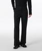 MUSINSA STANDARD Whipcord Flare Hidden Banding Slacks [Black]